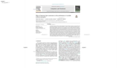 Effect of steering limit constraints on the performance of variable stiffness laminates